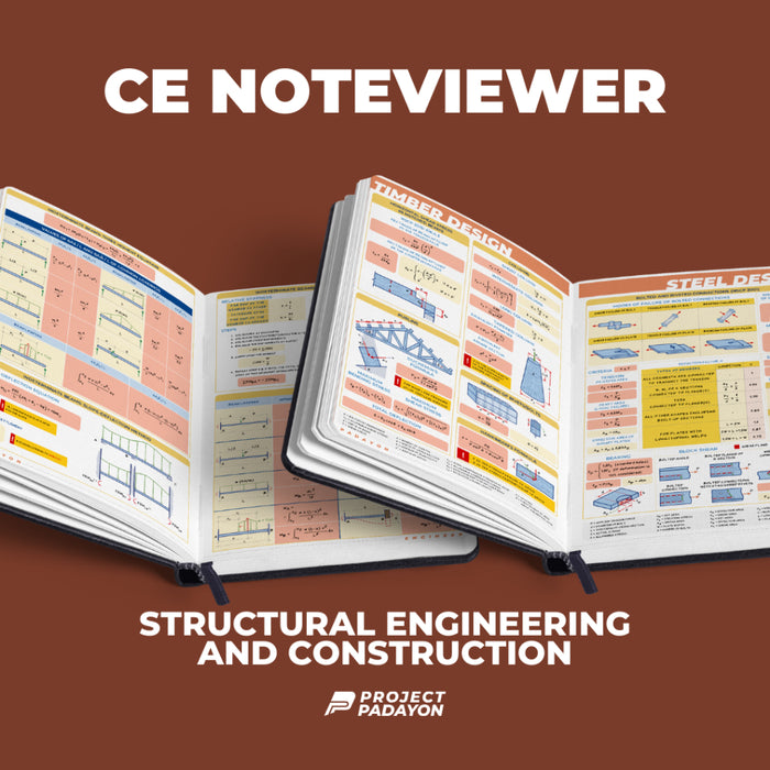 Civil Engineering NoteViewer Version 2 - Structural Engineering and Construction (SCE) - Leather Notebook