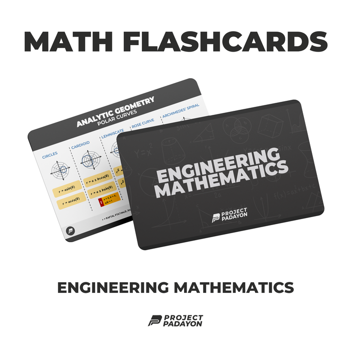 FLASHCARDS SOLO PACK - Engineering Mathematics, Hydraulics, Geotechnical, Environmental (HGE+), Structural, Engineering and Construction (SEC) AND Engineering Sciences and Allied Sciences (ESAS)