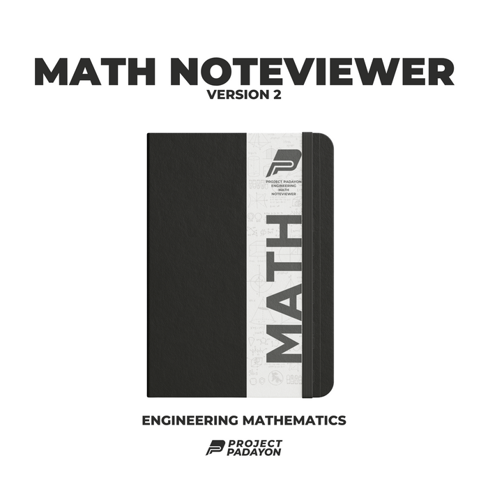 NoteViewer - Engineering Mathematics [Notebook + Reviewer] - Version 2 (with additional subjects)