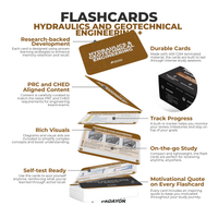 FLASHCARDS BUNDLES - Engineering Mathematics, Hydraulics, Geotechnical, Environmental (HGE+), Structural, Engineering and Construction (SEC) AND Engineering Sciences and Allied Sciences (ESAS)