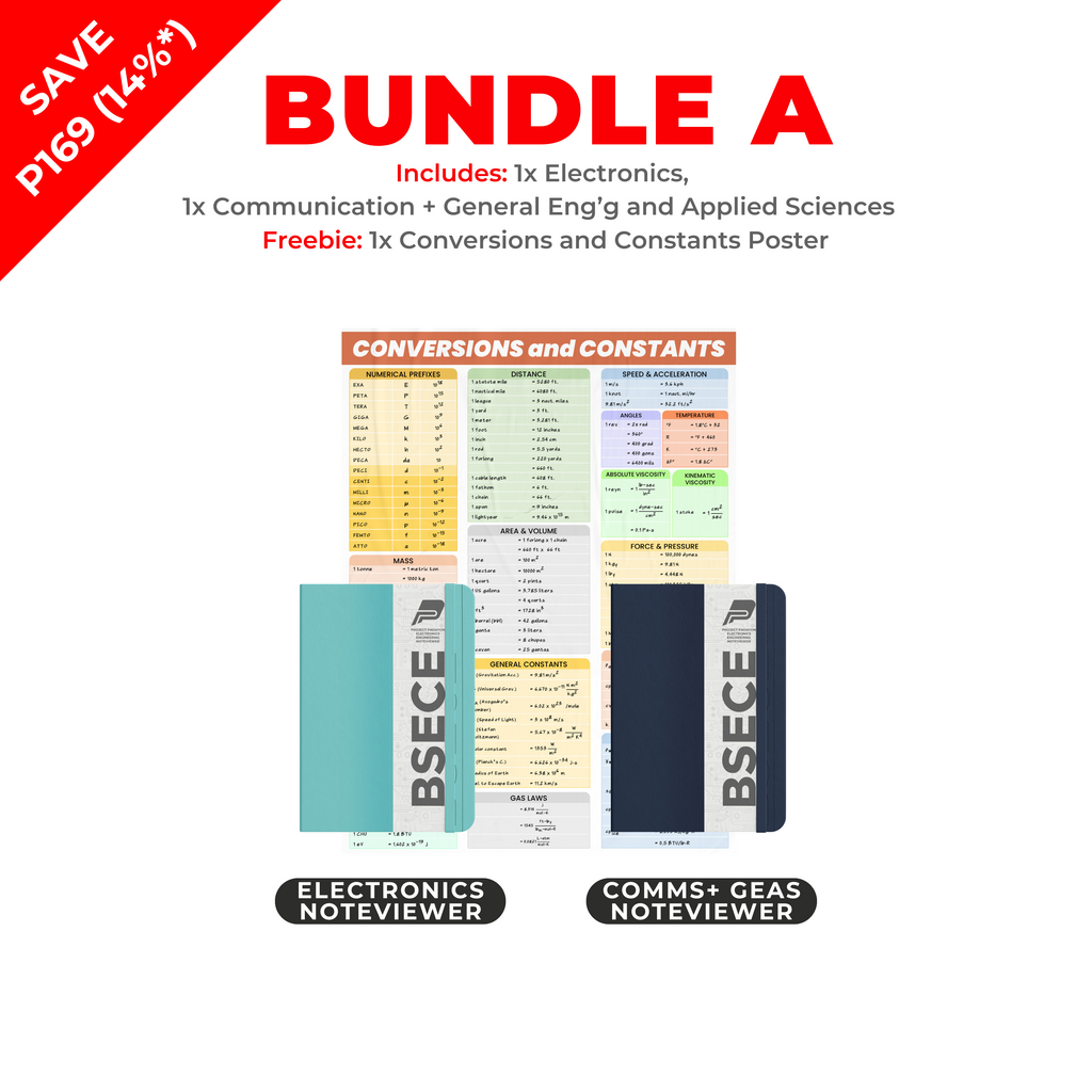 ECE BUNDLE - GEAS + COMMs + ELECs + MATH – Project Padayon