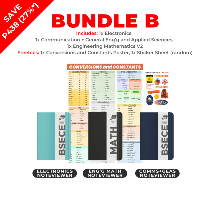 ECE BUNDLE - GEAS + COMMs + ELECs + MATH – Project Padayon
