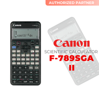 CANON F-789SGA VERSION II Transparent Scientific Calculator with Project Padayon Study Freebies | Limited Stocks