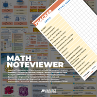 NoteViewer - Engineering Mathematics [Notebook + Reviewer] - Version 2 (with additional subjects)