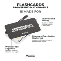 FLASHCARDS BUNDLES - Engineering Mathematics, Hydraulics, Geotechnical, Environmental (HGE+), Structural, Engineering and Construction (SEC) AND Engineering Sciences and Allied Sciences (ESAS)