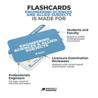 FLASHCARDS BUNDLES - Engineering Mathematics, Hydraulics, Geotechnical, Environmental (HGE+), Structural, Engineering and Construction (SEC) AND Engineering Sciences and Allied Sciences (ESAS)
