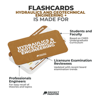 FLASHCARDS BUNDLES - Engineering Mathematics, Hydraulics, Geotechnical, Environmental (HGE+), Structural, Engineering and Construction (SEC) AND Engineering Sciences and Allied Sciences (ESAS)