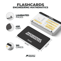 FLASHCARDS BUNDLES - Engineering Mathematics, Hydraulics, Geotechnical, Environmental (HGE+), Structural, Engineering and Construction (SEC) AND Engineering Sciences and Allied Sciences (ESAS)
