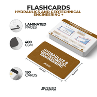 FLASHCARDS BUNDLES - Engineering Mathematics, Hydraulics, Geotechnical, Environmental (HGE+), Structural, Engineering and Construction (SEC) AND Engineering Sciences and Allied Sciences (ESAS)