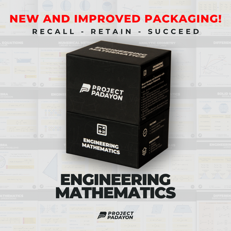 FLASHCARDS SOLO PACK - Engineering Mathematics Flashcards, HGE+ Flashcards, SEC Flashcards, ESAS Flashcards, PEE Flashcards, PIPE Flashcards, MD Flashcards, CEP Flashcards, PCP Flashcards
