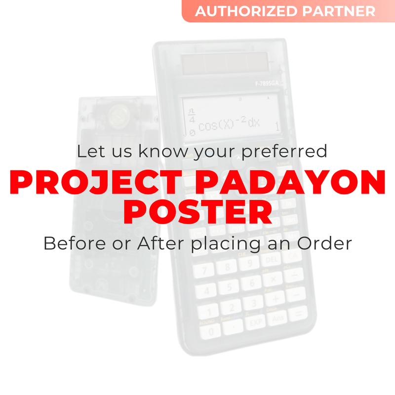 Canon F-789SGA Transparent Scientific Calculator + FREE Project Padayon Products (Limited Stock)