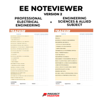 Electrical Engineering Noteviewer (ESAS + PEE) - Leather - Project Padayon