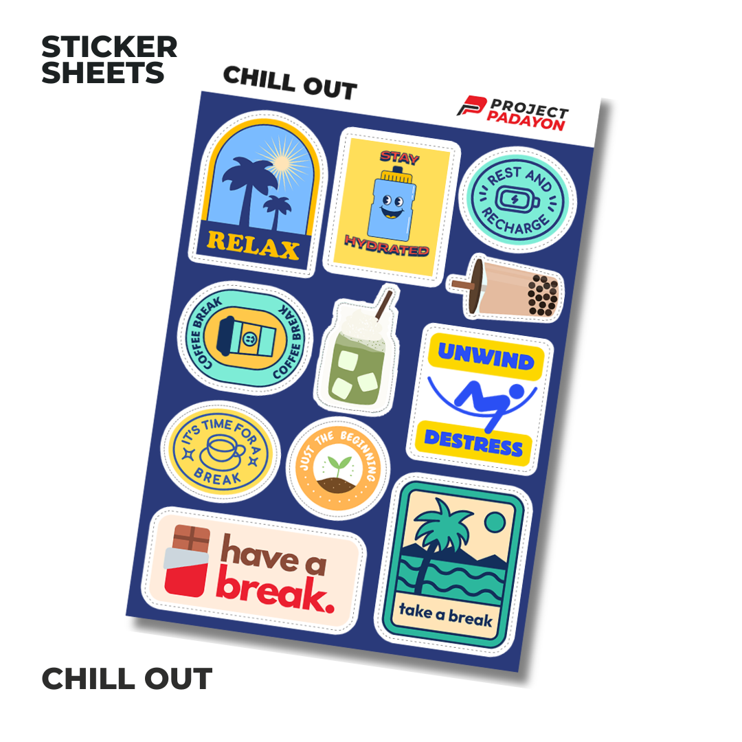 Project Padayon Theme Stickers
