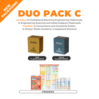 EE FLASHCARDS BUNDLES - Engineering Mathematics, Professional Electrical Engineering AND Engineering Sciences and Allied Sciences (ESAS)