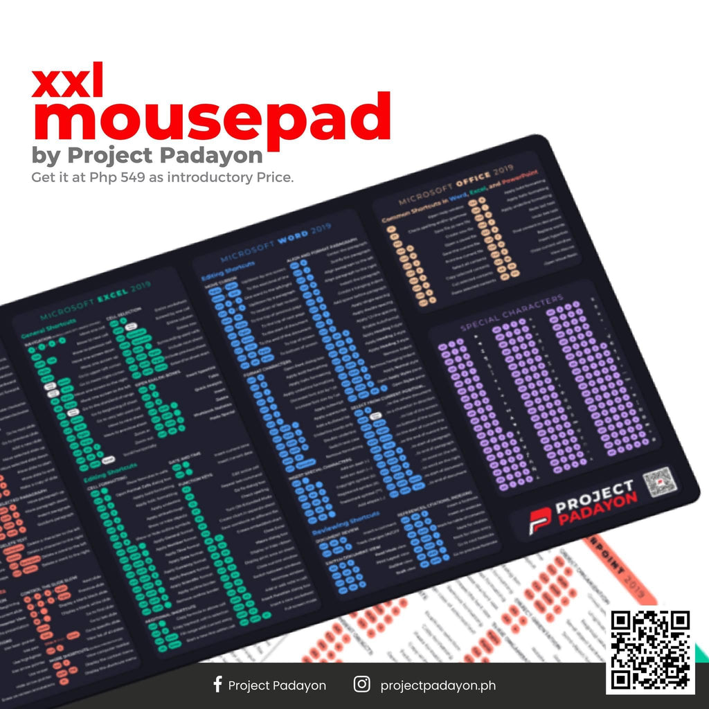 XXL Mousepad – Project Padayon