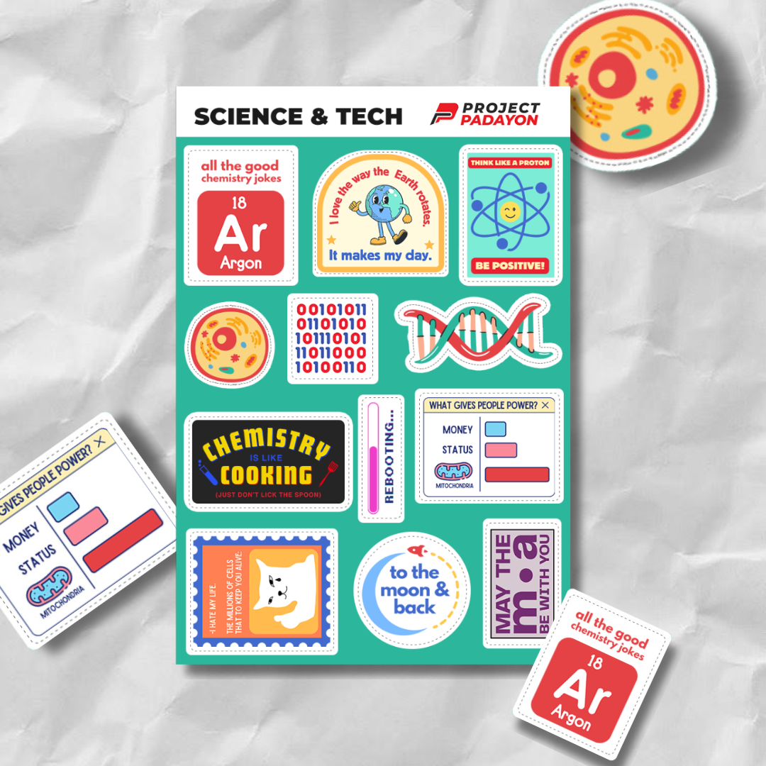 Project Padayon Theme Stickers