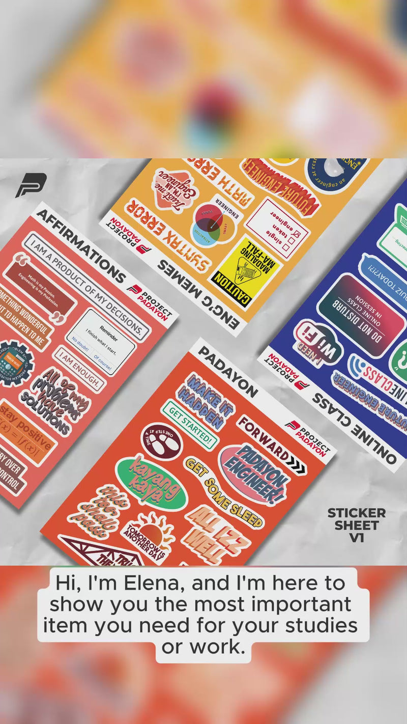 Project Padayon Theme Stickers