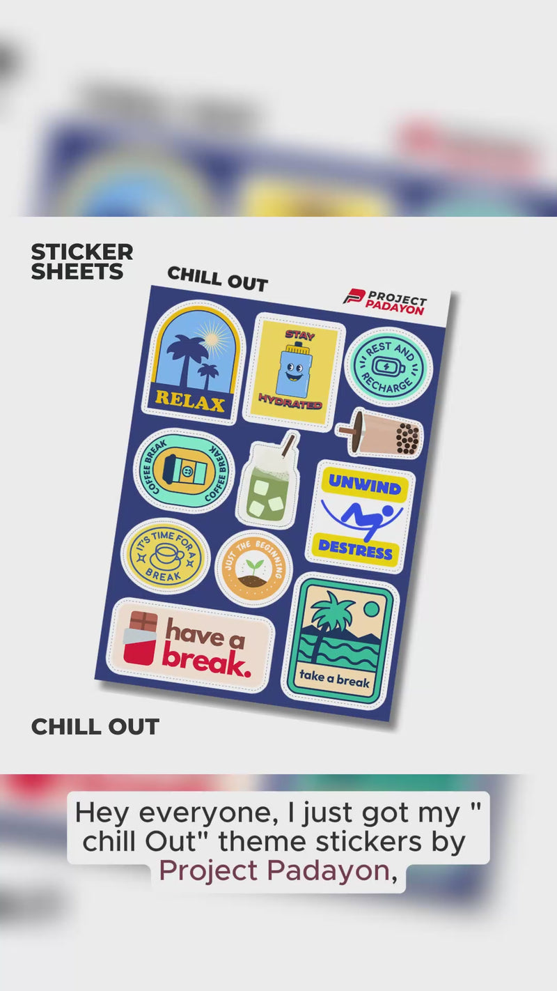 Project Padayon Theme Stickers